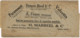 72 Houyoux 1c De Bruxelles 1923 Sur Document - Typografisch 1922-31 (Houyoux)