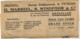 92 Houyoux 1c En Paire De Bruxelles 1924 Sur Document - Typo Precancels 1922-31 (Houyoux)