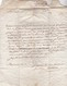 1777 - Marque Postale PARIS Sur Lettre De 2 Pages Vers Airvault, Deux Sèvres, Poitou - Règne De Louis XVI - 1701-1800: Precursors XVIII