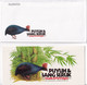BIRDS-QUAILS & PARTRIDGES-PRESENTATION PACK-MALAYSIA-2001-SCARCE-FC2-104 - Perdiz Pardilla & Colín