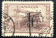 Canada - Perfins - (°)used - P3/28 - 1942 - Michel 227a - Tewaterlating Van Het Korvet - Perforiert/Gezähnt