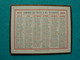 Calendrier Almanach Des Postes Et Télégraphes Petit Format 1895 - Petit Format : ...-1900