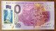 2016 BILLET 0 EURO SOUVENIR DPT 06 MUSÉE PRÉHISTORIQUE DES GORGES. + TIMBRE ZERO 0 EURO SCHEIN BANKNOTE PAPER MONEY BANK - Privatentwürfe