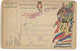 Italie Guerre 14 18 Poste Militaire Sur Carte Drapeaux CAD Posta Militare 111 + Griffe Violette Verificato Per C    ...G - Otros & Sin Clasificación