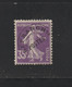 62 De 1922-47 - Préoblitéré  - Type Semeuse Fond Plein (142)  - 35c Violet  - Voir Les 2 Scannes - 1893-1947