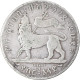 Monnaie, Éthiopie, Menelik II, 1/2 Birr, 1897, Paris, TB, Argent, KM:4 - Aethiopien