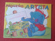 ANTIGUO CUENTO PARA COLOREAR COLECCIÓN PEQUEÑO ARTISTA, DE FHER, CUENTOS, IMPRESO EN 1974, SIN USO ELEPHANT ELEFANTE BOY - BD Anciens