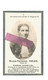 DD 292. MARIE-THERESE COLON  Veufe De P. Derwael - °OPPREBAIS 1853 / +HEERS 1932 - Andachtsbilder