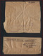 HOUYOUX 2 Wikkels Verstuurd Naar Oud - Burgemeester Van CHARLEROI Mr. TIROU ; Staat Zie 2 Scans ! LOT 246 - Sobreimpresos 1929-37 (Leon Heraldico)