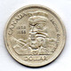 CANADA, 1 Dollar, Silver, Year 1958, KM #55 - Canada