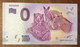 2017 BILLET 0 EURO SOUVENIR ALLEMAGNE DEUTSCHLAND KIZOODO ZERO 0 EURO SCHEIN BANKNOTE PAPER MONEY - [17] Fictifs & Specimens