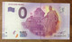 2017 BILLET 0 EURO SOUVENIR ALLEMAGNE DEUTSCHLAND SCHLOSS BURG ZERO 0 EURO SCHEIN BANKNOTE PAPER MONEY - [17] Fakes & Specimens