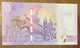 2017 BILLET 0 EURO SOUVENIR ALLEMAGNE DEUTSCHLAND BURG KRIEBSTEIN ZERO 0 EURO SCHEIN BANKNOTE PAPER MONEY - Specimen