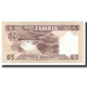 Billet, Zambie, 5 Kwacha, KM:25d, NEUF - Zambie