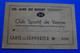 CLUB SPORTIF De VIENNE (Isère) --☛Autres Collections Sports "Les Amis Du Rugby "-☛Carte De SUPPORTER--1948 - Rugby