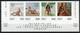 1972 Sweden ISÔ Local Mail Service, Glamour Nude Girls, Olympic München Imperf Set Of 4 + First Day(?) Postcard - Ortsausgaben