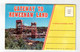 MICHIGAN USA, Gateway To Keweenaw Land, 1959 Curteich Souvenir  Fold-Out Postcard - Sonstige & Ohne Zuordnung