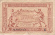 BILLETE DE FRANCIA DE 1 FRANC DEL AÑO 1917 SERIE A  (BANKNOTE)  TRESOSERIE ARMEES - 1917-1919 Armeekasse