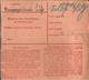 ! 1934 Döbeln Nach Döhlen, Nachnahme Paketkarte, Deutsches Reich, 3. Reich - Covers & Documents