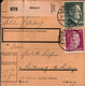 ! 1943 Döbeln, Sachsen,  Paketkarte, Deutsches Reich, 3. Reich - Covers & Documents