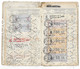 Delcampe - LIVRET D EPARGNE SPAARBOEKJE BELGIQUE GILLY BOIS DE VILLERS TIMBRES GRIFFE NAMUR STATION 1896 A 1953 DEVIGNE ALINE - Autres & Non Classés