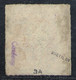 Dreiringstempel "L" Auf 1 Schilling Rötlichorange - Lübeck Nr. 9 A - Geprüft Brettl BPP - Lubeck