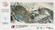 China 2001, Postal Stationery, Bird, Birds, Peacock, Peacocks, Pre-Stamped Post Card, MNH** - Pauwen