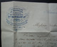 Blamont (Meurthe) 1867 GC 489 Veuve Batelot Taillanderie Et Quincaillerie, Lettre Affranchie Avec Une Paire, Pour Nancy - 1849-1876: Classic Period