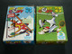 Rare Lot De 2 Anciens Mini-puzzle FX Schmidt Sport Goofy Dingo Tennis Ski - Puzzles