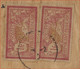 PERFIN 1919 LETTRE RECOMMANDE PARIS / CAIRO ; état Voir 2 Scans ! RARE  LOT 318/12 - Autres & Non Classés