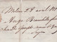 Delcampe - 1813 -  BF MILAN Bureau Français Sur Lettre Pliée Avec Correspondance Vers Lyon, Rhône, France - 1792-1815: Conquered Departments