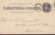 Uprated Postal Stationery Ganzsache AMERICAN INSURANCE UNION Brooklyn Chapter, Slogan 'Flag' NEW YORK 1897 BROOKLYN - Otros & Sin Clasificación