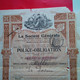 ACTION OBLIGATION LA SOCIETE GENERALE ILLUSTRATEUR 1897 - Bank En Verzekering