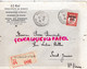 MARCOPHILIE TIMBRE MONACO 2 F 15- MINISTERE ETAT FINANCES-OFFICE EMISSIONS TIMBRES POSTES-1938-PERUCAUD SAINT JUNIEN - Postmarks