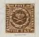 DENMARK 1851 Royal Emblem Reproduction UPU Congress Salon 1984 GERMANY Hamburg Philatelist Commemorative Sheet Block - Ungebraucht