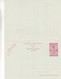 Ruanda Urundi - Carte Postale Avec Réponse Payée De 1951 - Entier Postal - Palmiers - Postwaardestukken
