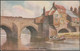 Warren Williams - Elvet Bridge, Durham, C.1910s - ETW Dennis Postcard - Durham City