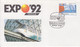 Espagne, 6 FDC Expo 92 Séville Obl. Madrid Le 20 Avril 92 Sur N° 2771, 2772, 2775, 2778, 2779, 2782 (pont C. Colomb) - 1992 – Séville (Espagne)