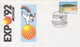 Delcampe - Espagne, 6 FDC Expo 92 Séville Obl. Madrid Le 20 Avril 92 Sur N° 2771, 2772, 2775, 2778, 2779, 2782 (pont C. Colomb) - 1992 – Sevilla (Spanje)