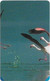 S. Africa - MTN - Flamingos Flying Puzzle 2/4, SC7, R15, 01.2001, 100.000ex, Used - Suráfrica