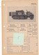 Chenille Halftrack Sd Kfz Nebelkraftwagen Fiche Technique Datenblatt Allemande German - Vehicles