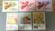 LOT 14 CARTES  MAXIMUM / 4 SÉRIES / URSS - Covers & Documents