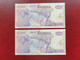 Lot De 2 Billets Consécutifs De 100 Kwachas De Zambie De 2009 Neuf UNC - Sambia