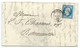 N° 14 BLEU NAPOLEON SUR LETTRE / ORLEANS POUR ROMORANTIN / 1 JUIN 1859 - 1849-1876: Classic Period