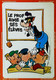 Walt Disney Production -  Autocollant Big Bad Wolf & Pigs  - Le Prof Aime Ses élèves - Sticker Card  Self-Sticking - Zelfklevers