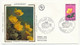 ANDORRE - 3 Enveloppes FDC Soie =>  Série Des Fleurs 1975 - FDC