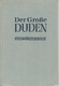 DER GROSSE DUDEN STILWÖRTERBUCH (Fünfte Auflage, 1963, 802 P.) - Dictionaries