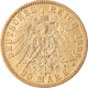 Royaume De Prusse, Wilhelm II, 20 Mark, 1896, Berlin, Or, SUP, KM:521 - Altri & Non Classificati