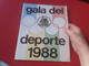 SPAIN ESPAGNE REVISTA CUADERNO PROGRAMA GALA DEL DEPORTE 1988 AEPD ASOCIACIÓN ESPAÑOLA DE LA PRENSA DEPORTIVA..VER SPORT - Other & Unclassified