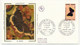 ANDORRE - 2 Enveloppes FDC Soie => Protection Nature - Papillons L'Apollon / Le Morio - 16 Oct 1976 - Andorre La Vieille - FDC